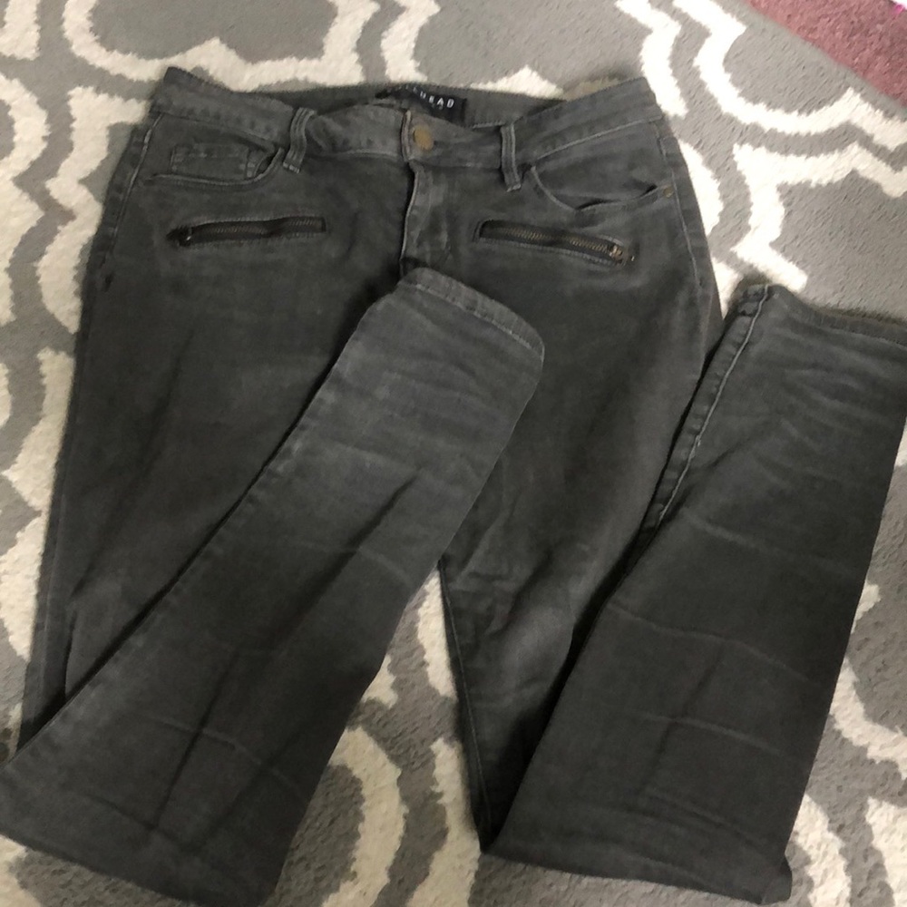 Bullhead Denim Co Rocker Mid Rise Skinny Jeans